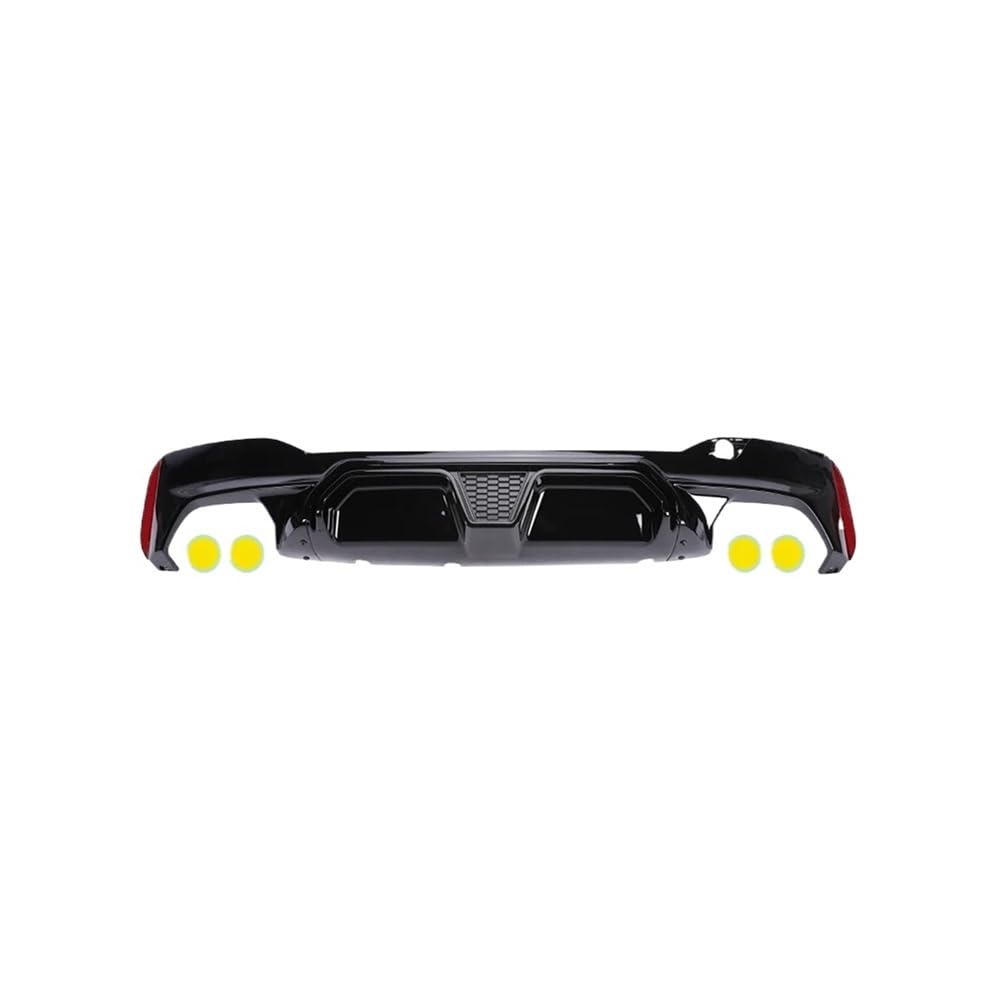 OZCCH Hochleistungs-Heckdiffusor aus Echtkarbonfaser, kompatibel mit BMW 5er G30/G31 M Sport 2017-2023 – Aerodynamisches Ersatzkit im MP Competition-Stil(M5 CS style black) von OZCCH