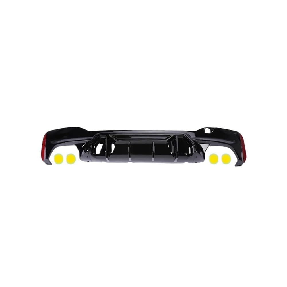 OZCCH Hochleistungs-Heckdiffusor aus Echtkarbonfaser, kompatibel mit BMW 5er G30/G31 M Sport 2017-2023 – Aerodynamisches Ersatzkit im MP Competition-Stil(M5 competition black) von OZCCH