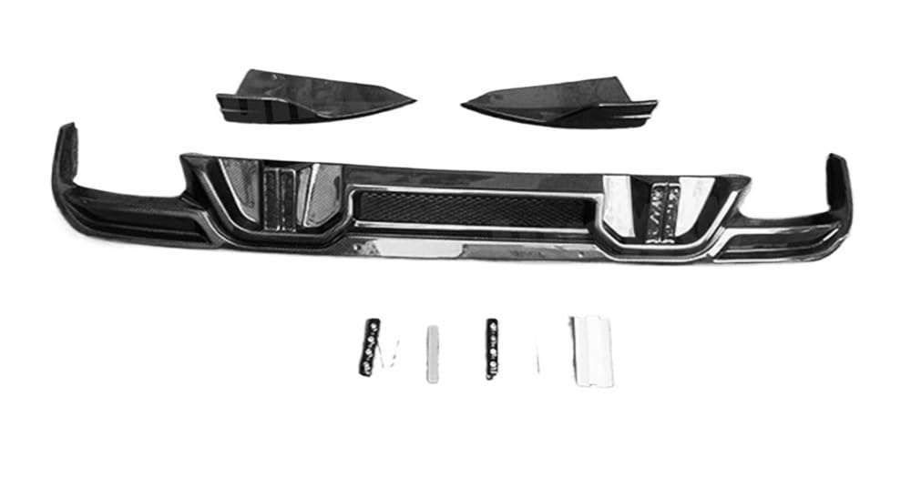 OZCCH Hochleistungs-Heckspoilerlippe und Diffusor-Kit aus Echtcarbon, kompatibel mit BMW X5M F95/X6M F96 2020–2024 – Aerodynamisches, leichtes Karosserie-Upgrade(Carbon Fiber) von OZCCH