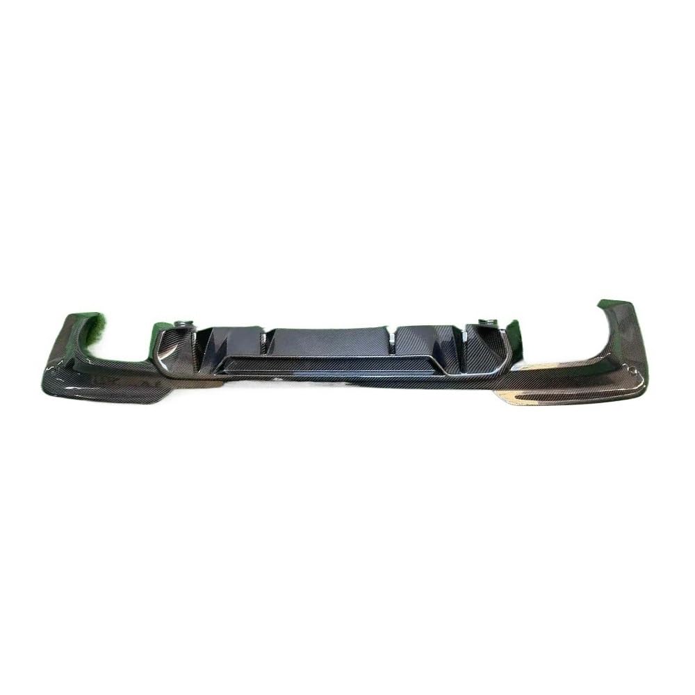 OZCCH Hochleistungs-Heckstoßstangendiffusor aus Kohlefaser, kompatibel mit BMW X3 G01/G08 2019-2022 – Aerodynamischer, leichter Heckspoiler und Splitter-Bodykit(Matte Black) von OZCCH