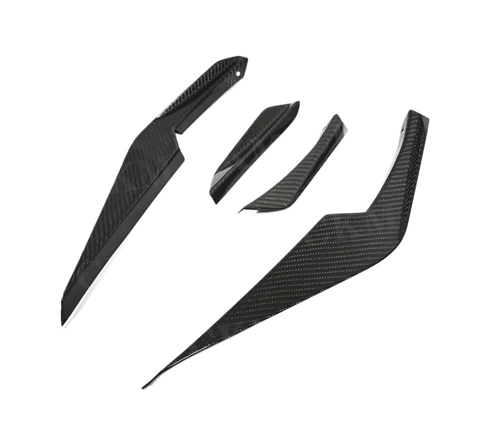 OZCCH Hochleistungs-K-Style-Lüftungsschlitze und Frontsplitter-Canards-Kit aus trockener Kohlefaser, kompatibel mit BMW G80 M3/G82/G83 M4 2021+ – Aerodynamisches, leichtes Bodykit-Upgrade(Unpainted Bl OZCCH Hochleistungs-K-Style-Lüftungsschlitze und Frontsplitter-Canards-Kit aus trockener Kohlefaser, kompatibel mit BMW G80 M3/G82/G83 M4 2021+ – Aerodynamisches, leichtes Bodykit-Upgrade(Unpainted Bl von OZCCH