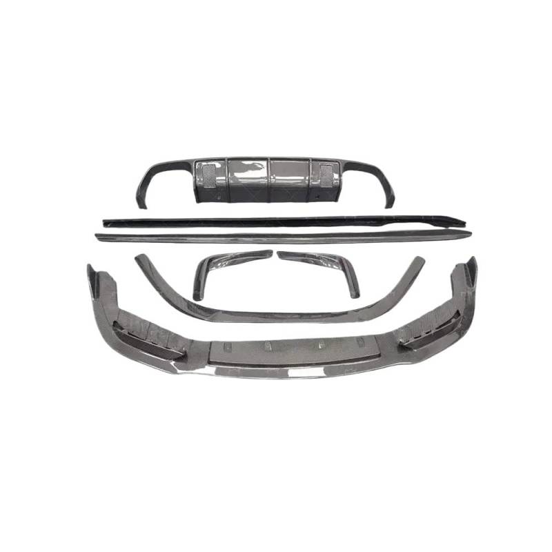 OZCCH Hochleistungs-Karbonfaser-Bodykit im V-Stil, kompatibel mit BMW M8 F91/F92/F93 2019–2023 – Frontlippe, Heckdiffusor und Seitenschweller, aerodynamisches Upgrade(Grancoupe M8) von OZCCH