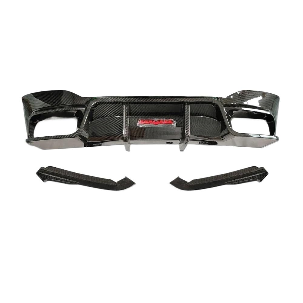 OZCCH Hochleistungs-Karbonfaser-Bodykit kompatibel mit BMW M5 F90 2018-2023 – Front-/Heckspoilerlippe, Diffusor und Seitenschwellerverkleidung(Diffuser) von OZCCH