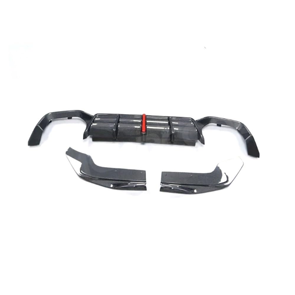 OZCCH Hochleistungs-Karbonfaser-Karosseriesatz, kompatibel mit BMW X4M F98 2019–2021 – Heckdiffusor, Seitensplitter und Aero-Canards (Seite 189): 1(Carbon Fiber) von OZCCH