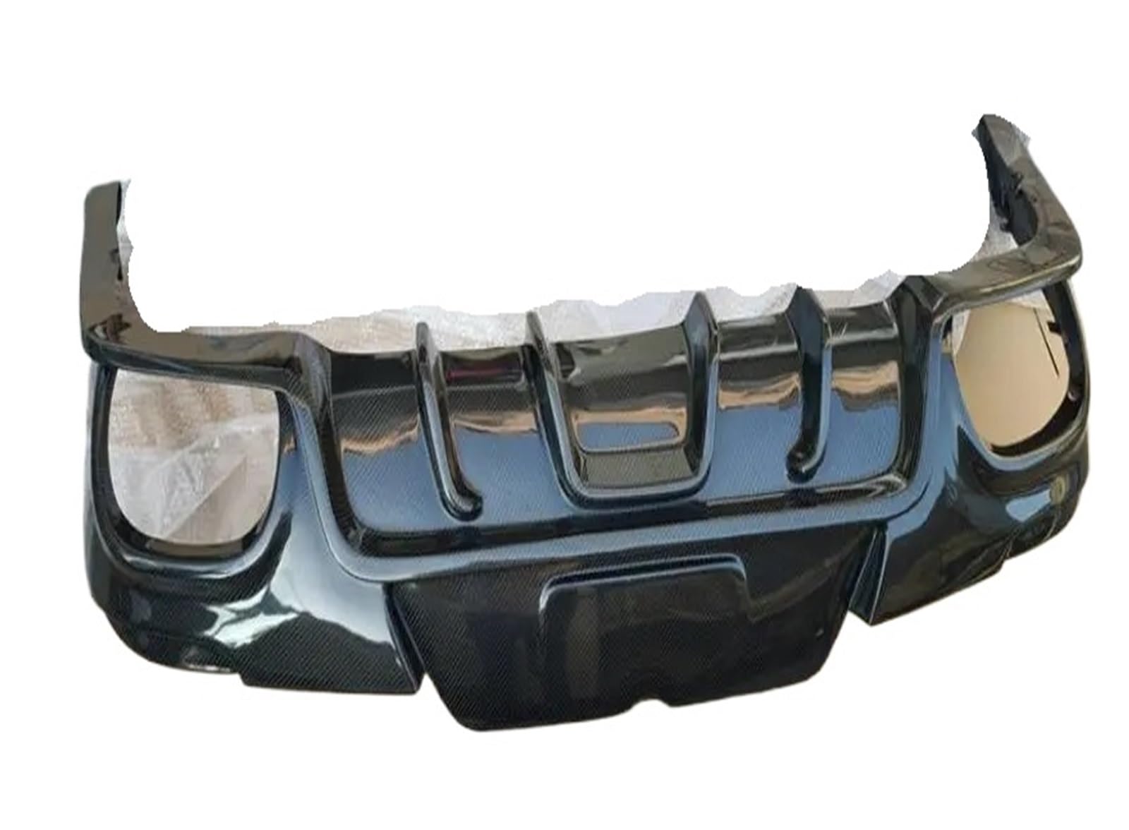 OZCCH Hochleistungs-Karbonfaser-Komplett-Bodykit kompatibel mit Porsche Panamera 970 2014-2016 – Frontlippe, Heckdiffusor, Spoiler und Seitenschweller, aerodynamisches Upgrade(Rear Diffuser) von OZCCH