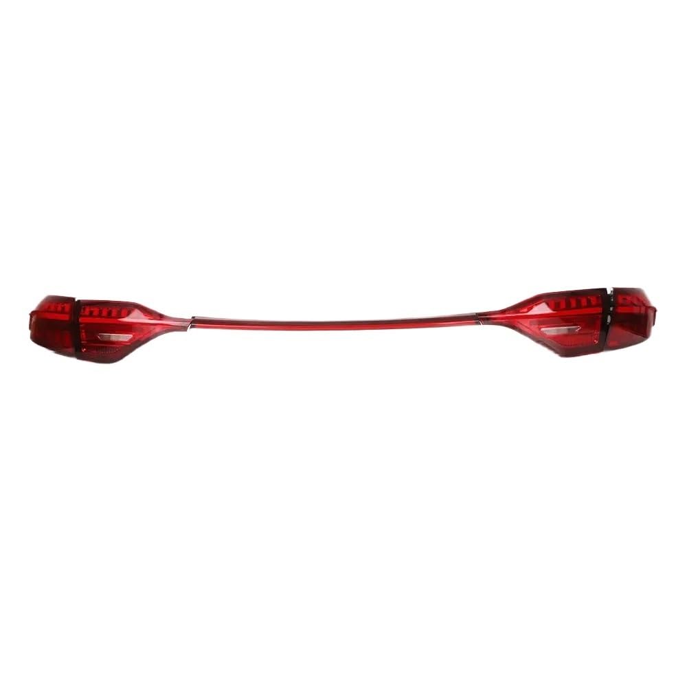 OZCCH Hochleistungs-Rücklichtbaugruppe mit dynamischem Blinker und Tagfahrlicht, kompatibel mit Toyota US Corolla L/LE/XLE 2019-2022 – Wasserdichte Multifunktionslampe(Red cover) von OZCCH