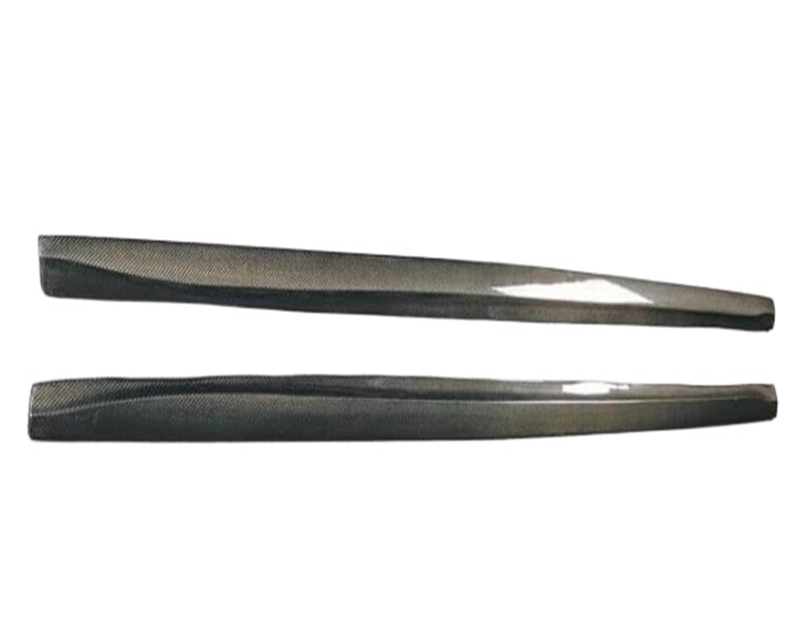OZCCH Hochleistungs-Seitenschwellererweiterungen aus geschmiedeter Kohlefaser, kompatibel mit Porsche Panamera 971 Turbo 2017-2023 – Aerodynamisches Breitbau-Schürzen-Kit(Carbon Fiber) von OZCCH