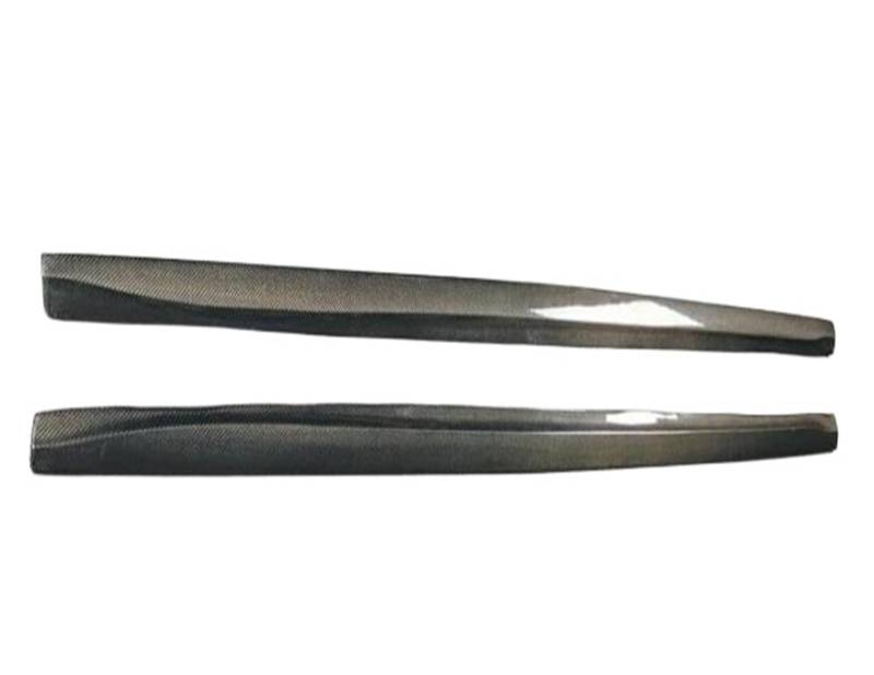 OZCCH Hochleistungs-Seitenschwellererweiterungen aus geschmiedeter Kohlefaser, kompatibel mit Porsche Panamera 971 Turbo 2017-2023 – Aerodynamisches Breitbau-Schürzen-Kit(Carbon Fiber) von OZCCH