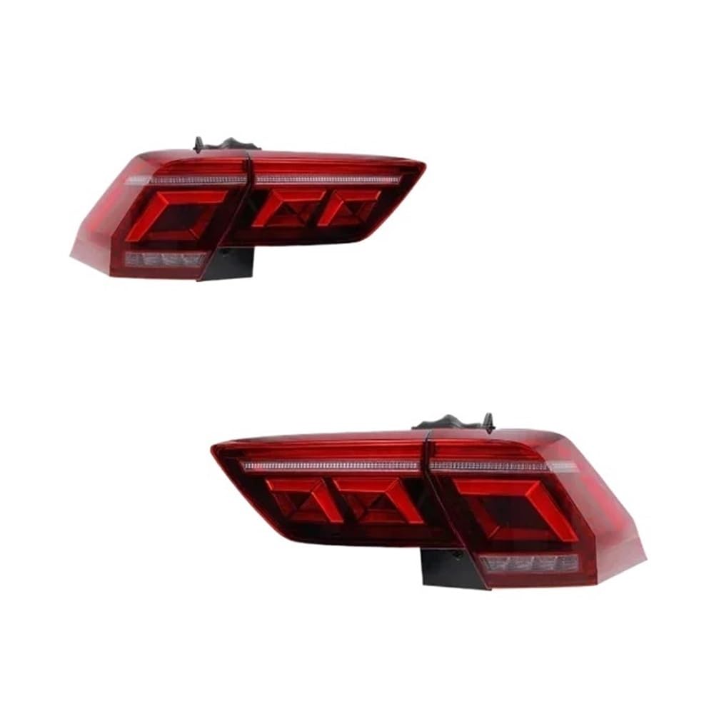 OZCCH Kompatibel for VW Tiguan 2017–2022 Rücklichtbaugruppe, dynamisches Blinker-DRL-Bremslicht, Autozubehör OZCCH Kompatibel for VW Tiguan 2017–2022 Rücklichtbaugruppe, dynamisches Blinker-DRL-Bremslicht, Autozubehör von OZCCH