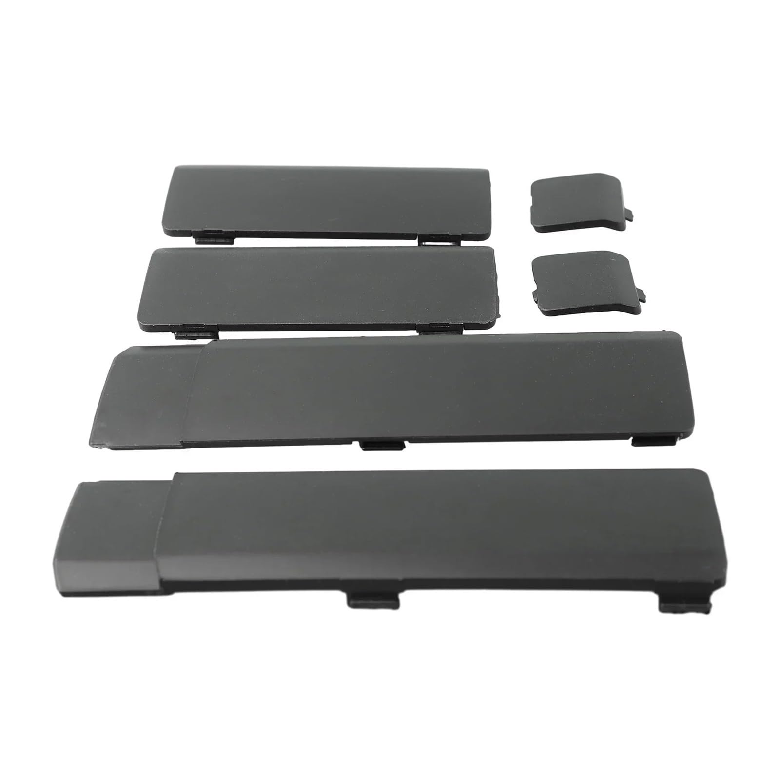 OZCCH Kompatibel mit Honda CR-V Dachgepäckträgerkappen-Entfernungssatz (2007–2011) – 6-teiliges Ersatzset (75232-SWA-003/75242-SWA-003) | Entfernen der Kunststoffabdeckung im OEM-Stil for die Gepäcktr von OZCCH