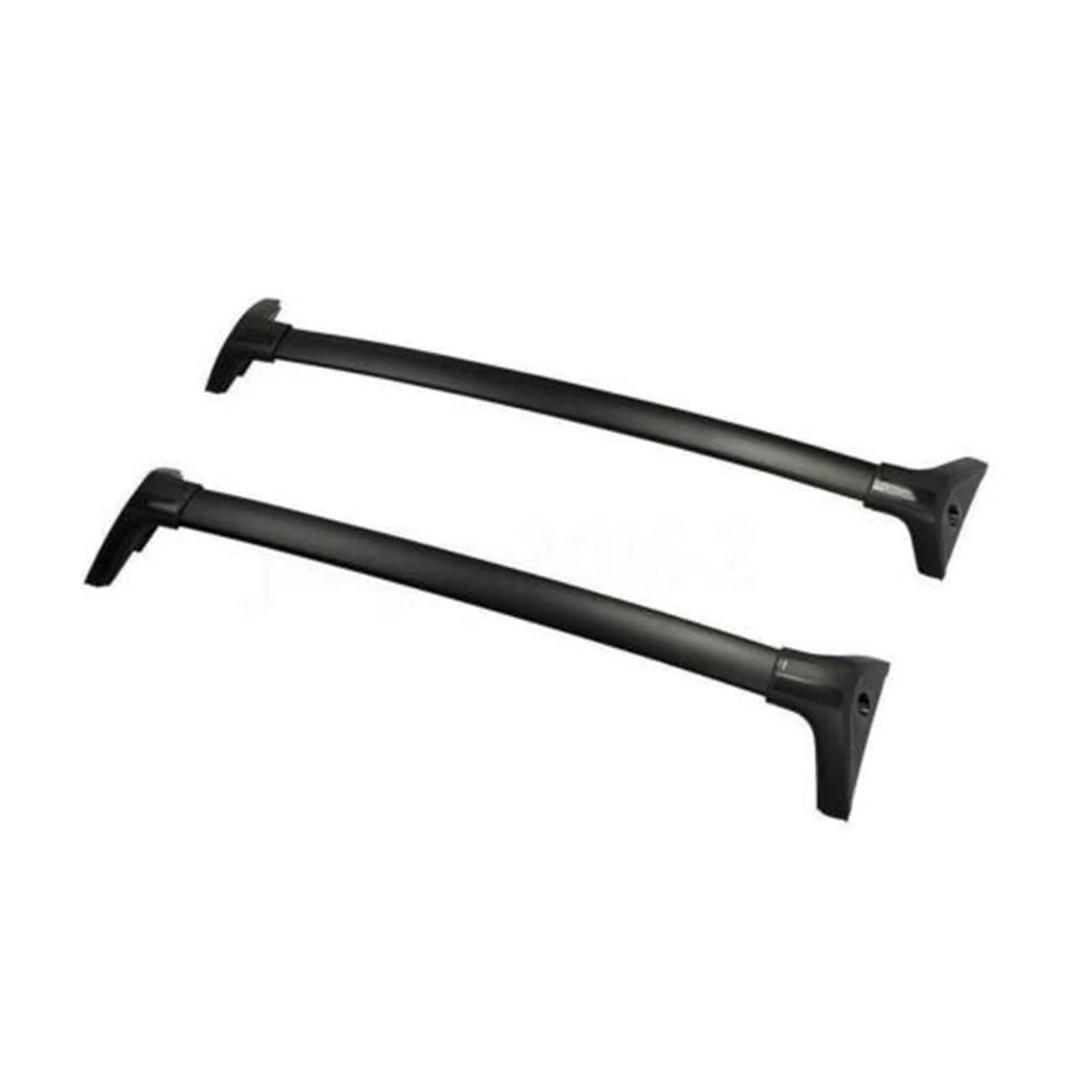 OZCCH Kompatibel mit Toyota RAV4 Dachträger-Querträgern (2019–2020) – 2er-Pack schwarzes Aluminium-Gepäckträgersystem | Surfbrett-, Fahrrad- und Reiseaufbewahrung for den Fahrzeugumbau von OZCCH