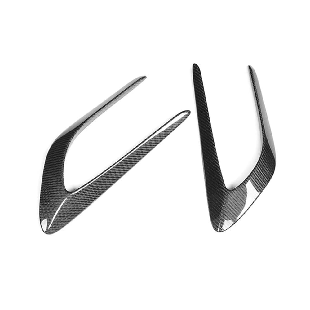 OZCCH Kotflügel-Seitenlüftungsabdeckungsverkleidung, kompatibel mit Mercedes-Benz C-Klasse W205/C205 C43/C63 AMG, Aerodynamisches Styling-Zubehör aus echtem Carbon von OZCCH