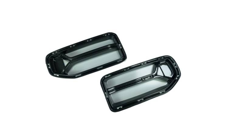 OZCCH Lüftungshaube und Renngitter for die vordere Stoßstange, kompatibel mit BMW M2 G87, CSL-Stil, Aerodynamik-Umbausatz aus trockenem Carbon von OZCCH