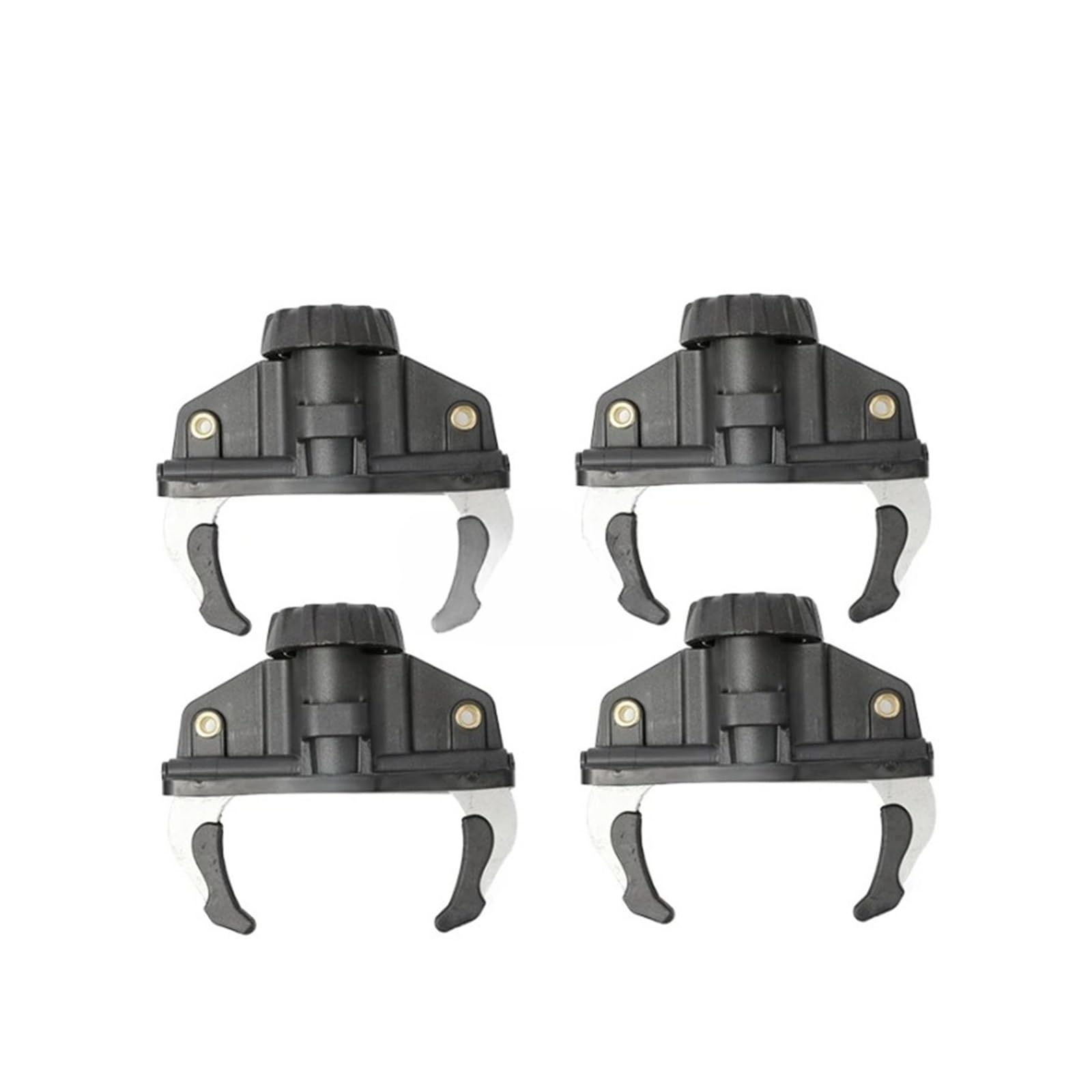 OZCCH Quick-Fix Dachbox-Montagesatz – Universelle Schnellspann-Bremssattelclips for Autodachträger und Gepäckträger | Zubehörpaket zur sicheren Befestigung(4 PCS) von OZCCH