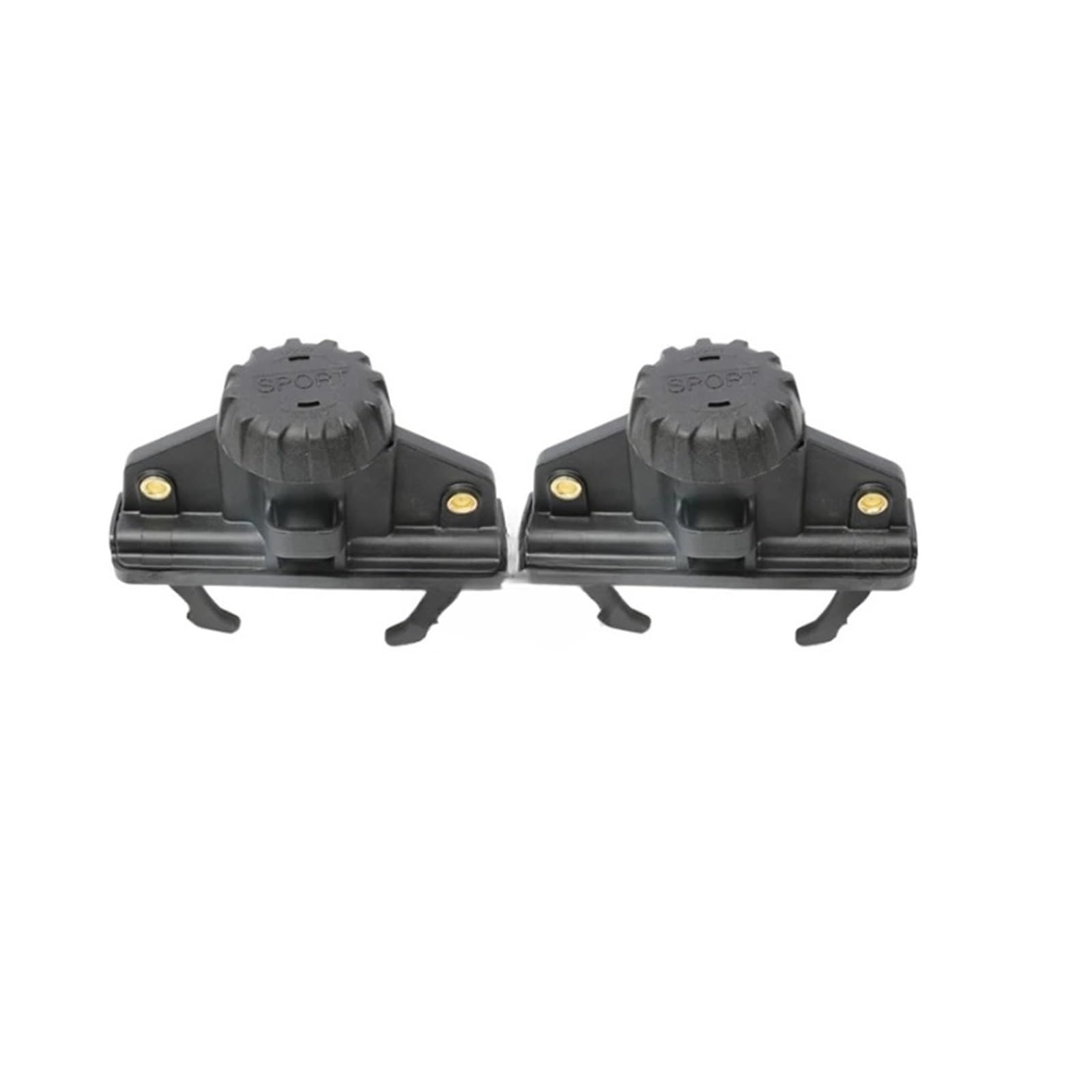 OZCCH Quick-Fix Dachbox-Montagesatz – Universelle Schnellspann-Bremssattelclips for Autodachträger und Gepäckträger | Zubehörpaket zur sicheren Befestigung(Unpainted) von OZCCH