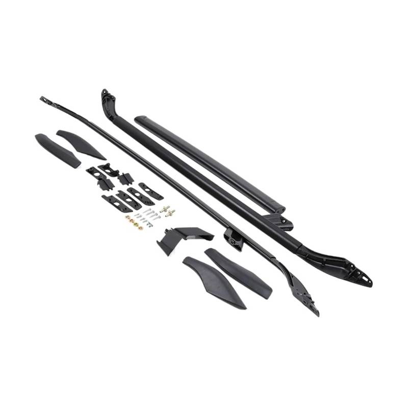 OZCCH Relingträger, Gepäckträgerstangen, obere Querträger, Gepäckträgerkästen, Dachgepäckträger-Querträger aus Aluminiumlegierung, kompatibel mit Land Rover Freelander 2 LR2 2004–2016, 75 kg Kapazität von OZCCH