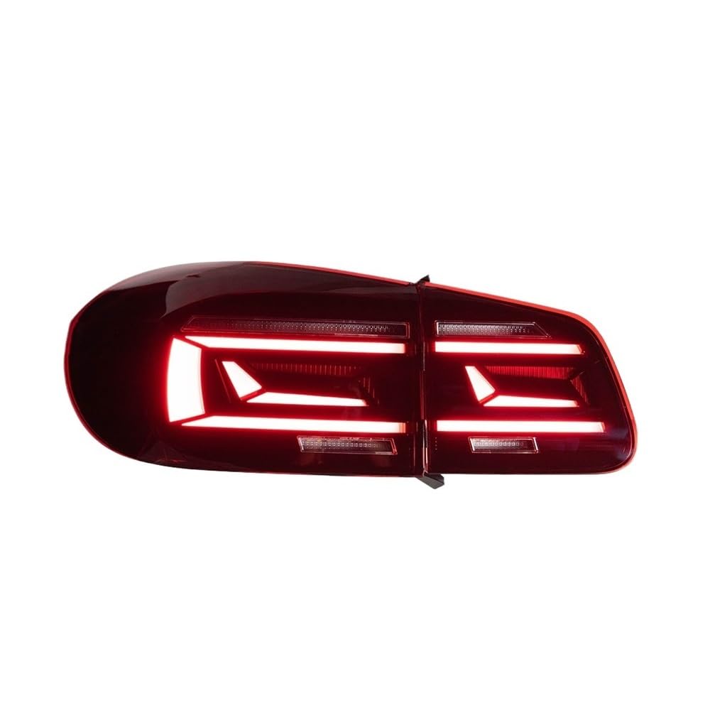 OZCCH Rücklicht kompatibel for VW Tiguan 2009–2016 Rücklicht DRL 2022 Stil Laufsignal Bremse Rückwärtsmontage Upgrade Autozubehör(2009-2011) von OZCCH