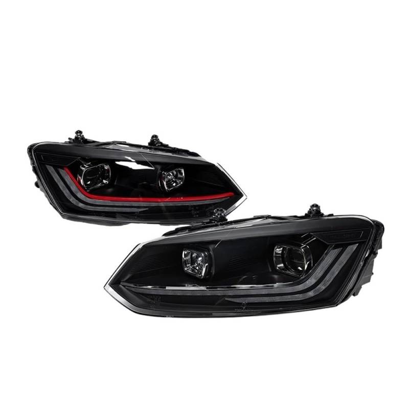 OZCCH Scheinwerfer Kompatibel for VW POLO 2019-2021 Auto auto товары DRL Hella Xenon Objektiv Hella Hid H7 POLO auto Zubehör von OZCCH