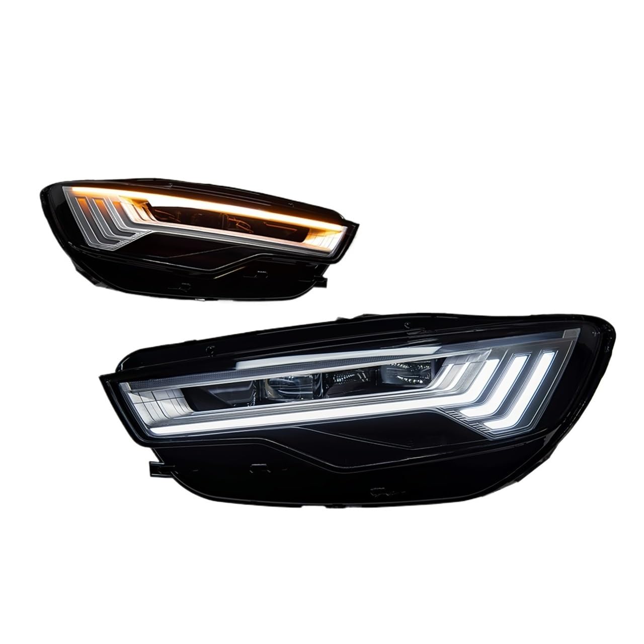 OZCCH Scheinwerfer kompatibel for Audi A6 C7 Scheinwerfer 2012–2015 Upgrade C8 Design Scheinwerfer DRL Dynamisches Signal Fernlicht OZCCH Scheinwerfer kompatibel for Audi A6 C7 Scheinwerfer 2012–2015 Upgrade C8 Design Scheinwerfer DRL Dynamisches Signal Fernlicht von OZCCH