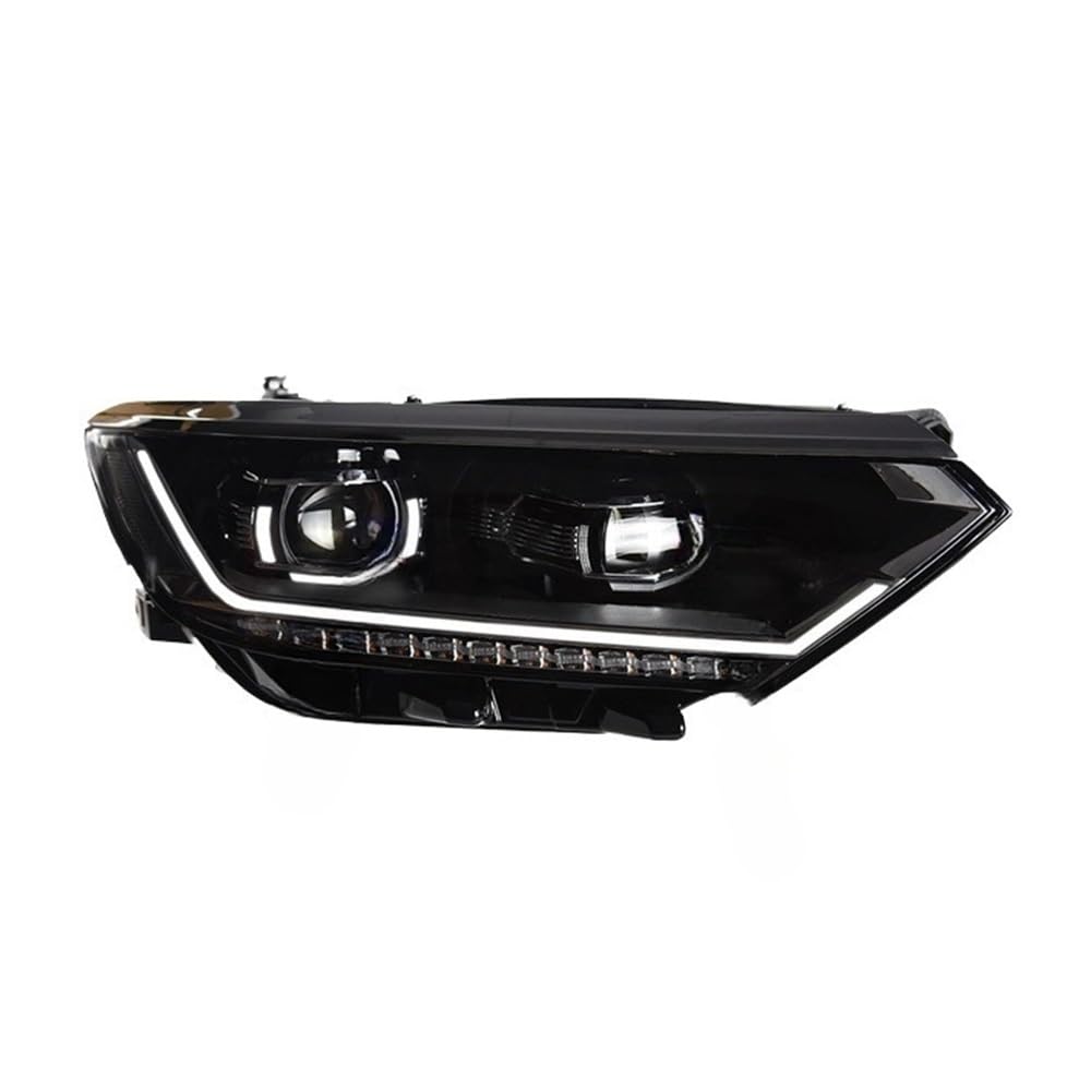 OZCCH Scheinwerfer kompatibel for VW Passat B8 Europa 2016–2019 B8.5 Magotan Scheinwerfer DRL Scheinwerfer Angel Eye Autozubehör 2 Stück(Single U All LED,LHD_12W) von OZCCH