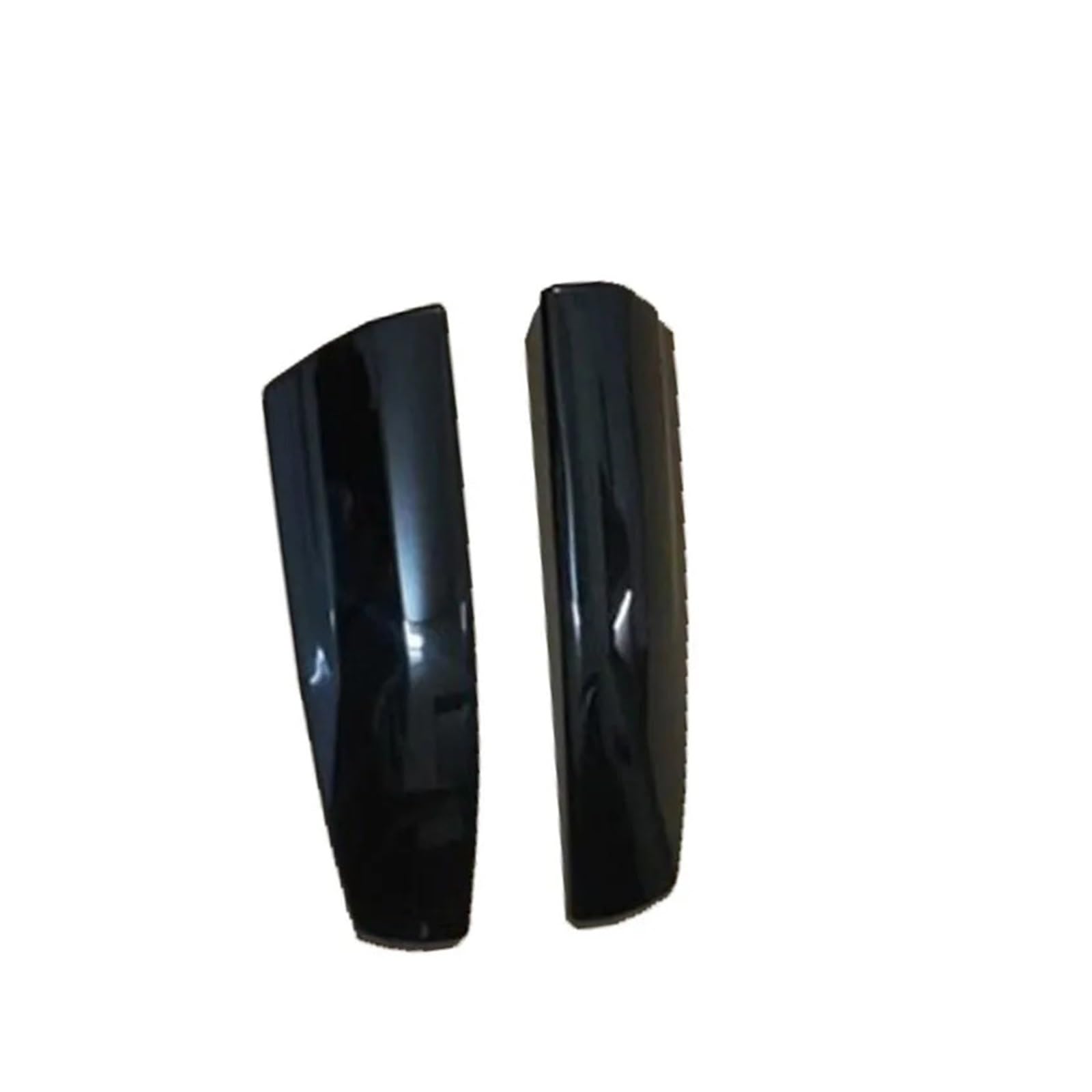 OZCCH Silberner Dachgepäckträger, kompatibel mit Toyota Highlander 2009 2010 2011 2012 2013, Stangenschienen-Endabdeckung, Schalenkappenverkleidung(4 pcs Bright Black) von OZCCH