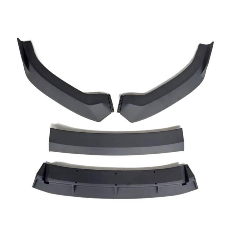 OZCCH Splitter-Diffusor-Bodykit, Spoiler, Stoßstangenschutz, Autozubehör, Hochleistungs-ABS-Frontstoßstangenlippen-Splitterkit, kompatibel mit Audi A3/S3 2016–2019 – Aerodynamischer Spoiler & Schutz(M von OZCCH