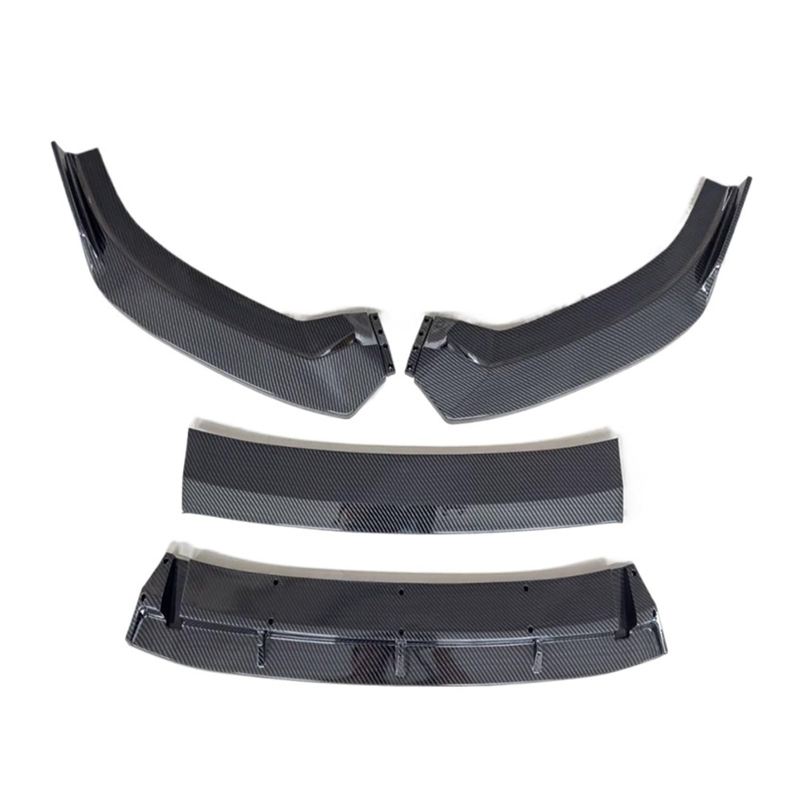 OZCCH Splitter-Diffusor-Bodykit, Spoiler, Stoßstangenschutz, Autozubehör, Hochleistungs-ABS-Frontstoßstangenlippen-Splitterkit, kompatibel mit Audi A3/S3 2016–2019 – Aerodynamischer Spoiler & Schutz(C OZCCH Splitter-Diffusor-Bodykit, Spoiler, Stoßstangenschutz, Autozubehör, Hochleistungs-ABS-Frontstoßstangenlippen-Splitterkit, kompatibel mit Audi A3/S3 2016–2019 – Aerodynamischer Spoiler & Schutz(C von OZCCH