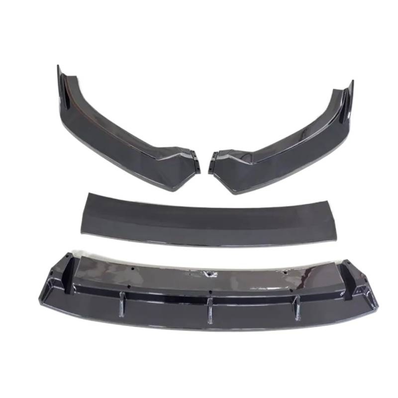 OZCCH Splitter-Diffusor-Bodykit, Spoiler, Stoßstangenschutz, Autozubehör, Hochleistungs-ABS-Frontstoßstangenlippen-Splitterkit, kompatibel mit Audi A3/S3 2016–2019 – Aerodynamischer Spoiler & Schutz(G von OZCCH