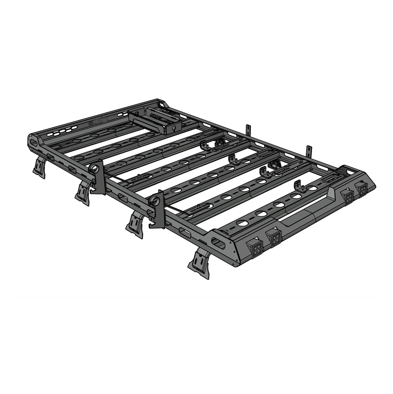 OZCCH Stahl 4x4 Off Road Dach Rack Universal Gepäck Träger Heavy Duty Cargo Rack for SUV Pickup Truck OZCCH Stahl 4x4 Off Road Dach Rack Universal Gepäck Träger Heavy Duty Cargo Rack for SUV Pickup Truck von OZCCH