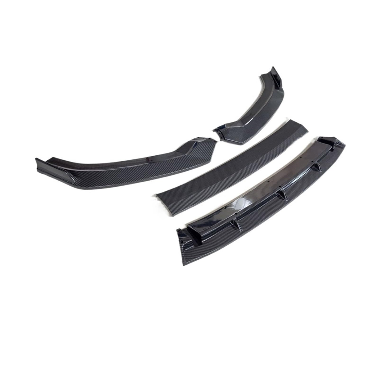 OZCCH Styling Frontstoßstange Unterlippe Splitter Diffusor Kit Spoiler Hochleistungs-ABS Frontstoßstange Lip Splitter Kit Kompatibel for Audi A3/S3 2016-2019 – Aerodynamischer Kinnspoiler & Schutz(Car OZCCH Styling Frontstoßstange Unterlippe Splitter Diffusor Kit Spoiler Hochleistungs-ABS Frontstoßstange Lip Splitter Kit Kompatibel for Audi A3/S3 2016-2019 – Aerodynamischer Kinnspoiler & Schutz(Car von OZCCH