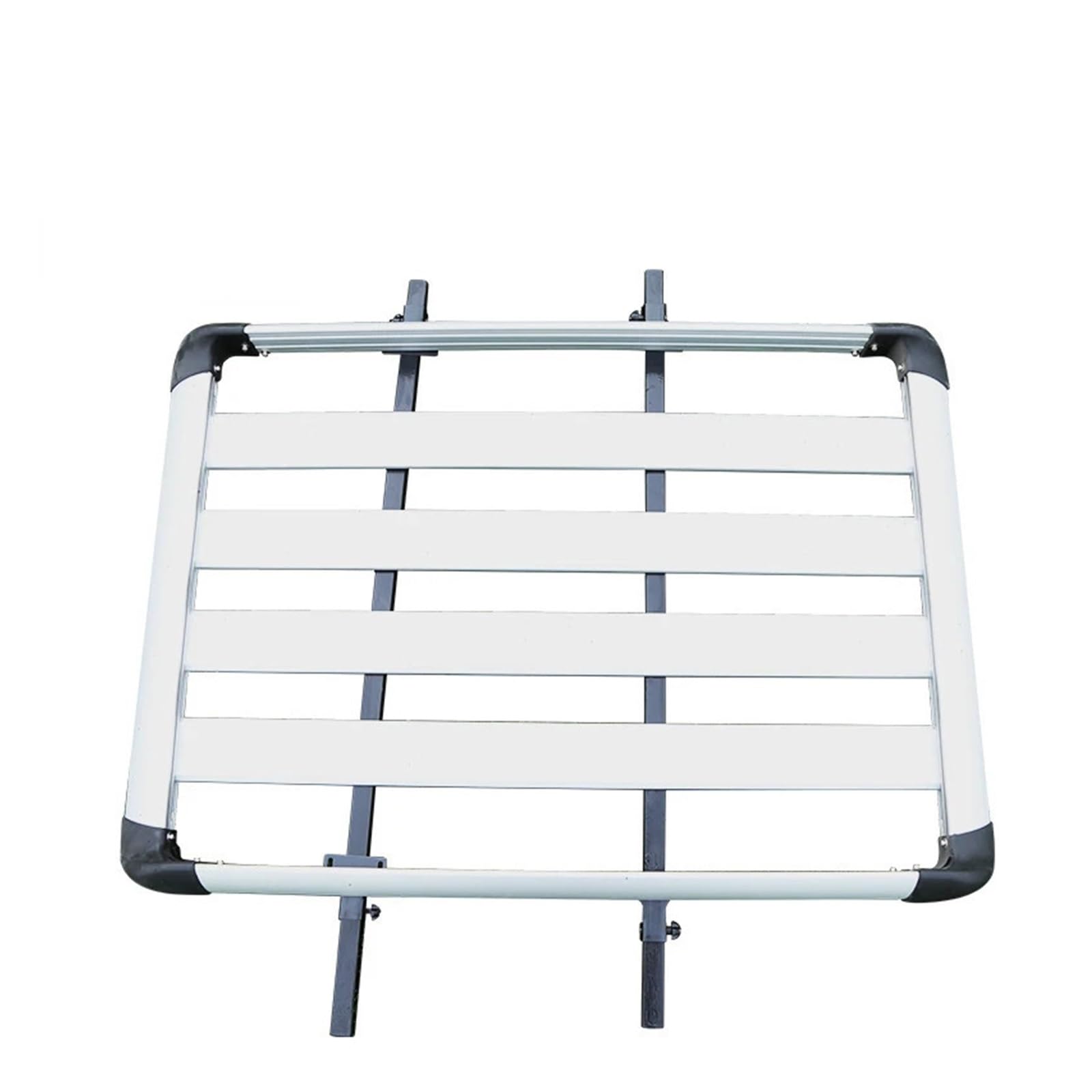 OZCCH Universal-Dachgepäckträger, einlagiger Gepäckträger aus Aluminiumlegierung, Reise-Aufbewahrungskorb, robust, wasserdicht, verstellbar, passend for die meisten Autos, SUVs und LKWs(130X90CM) von OZCCH