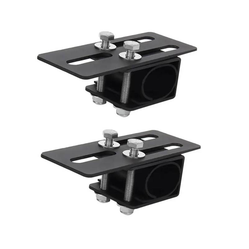 OZCCH Universelle Dachträgerhalterung for Lichtbalken – 1 Paar robuste Klemmhalterung for Querträger for Offroad-SUVs und Pickups | Kompatibel mit 20–50 mm Dachreling von OZCCH