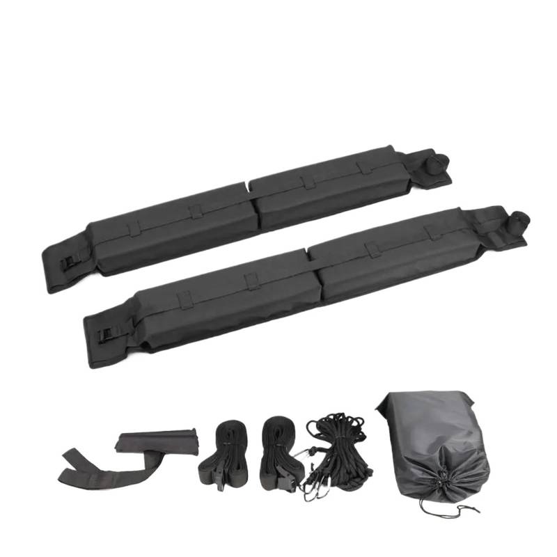 OZCCH Universelle Schutzpolster for Dachgepäckträger-Querträger – Antivibrations-Gummipolster for Softtops und Gepäckträgerschienen | Passend for die meisten Autos, SUVs und LKWs von OZCCH
