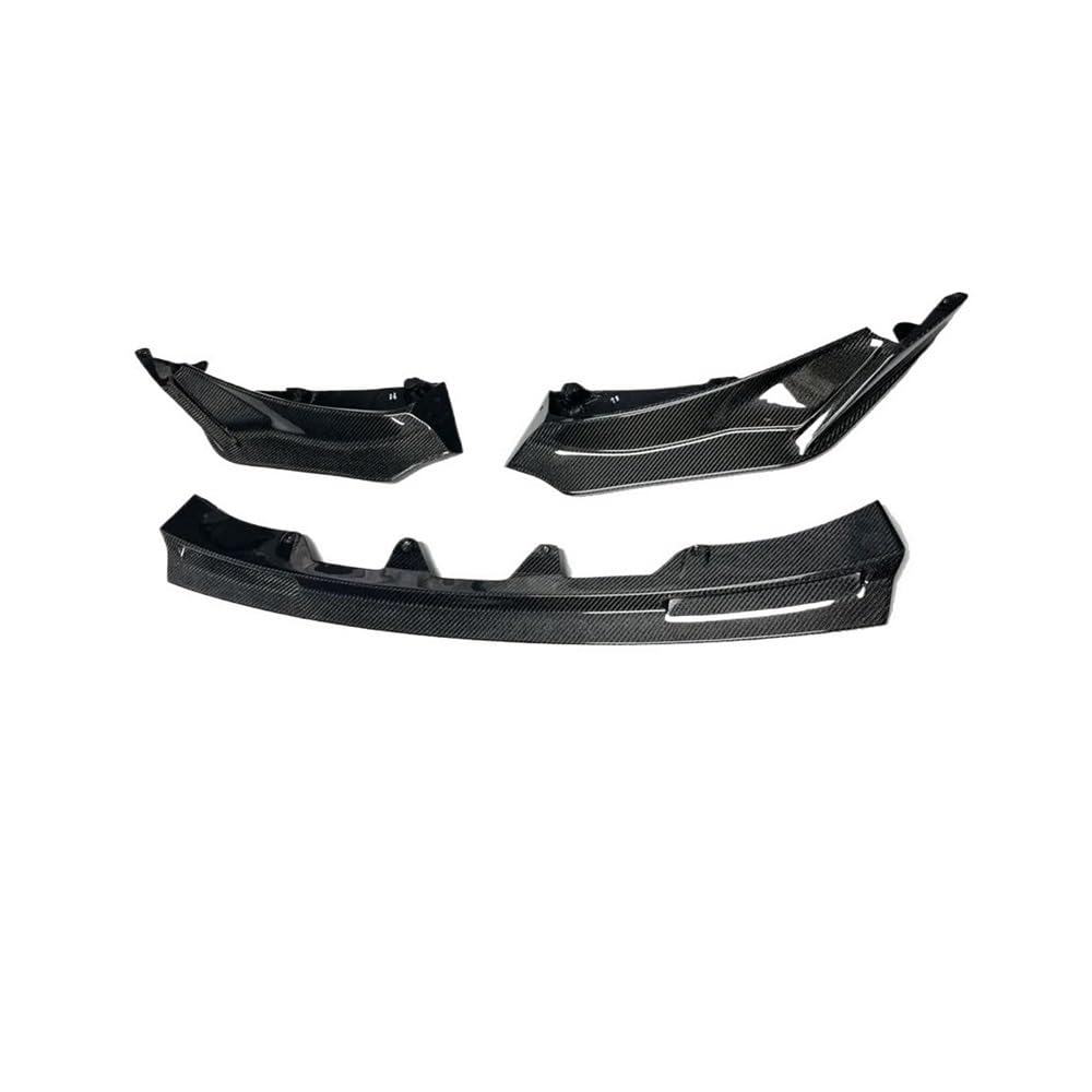 OZCCH V-Stil Frontspoilerlippe Kompatibel for BMW M3 G80 M4 G82 G83 Carbonfaser Aerodynamisches Leistungs-Upgrade(Wet Carbon fiber) von OZCCH