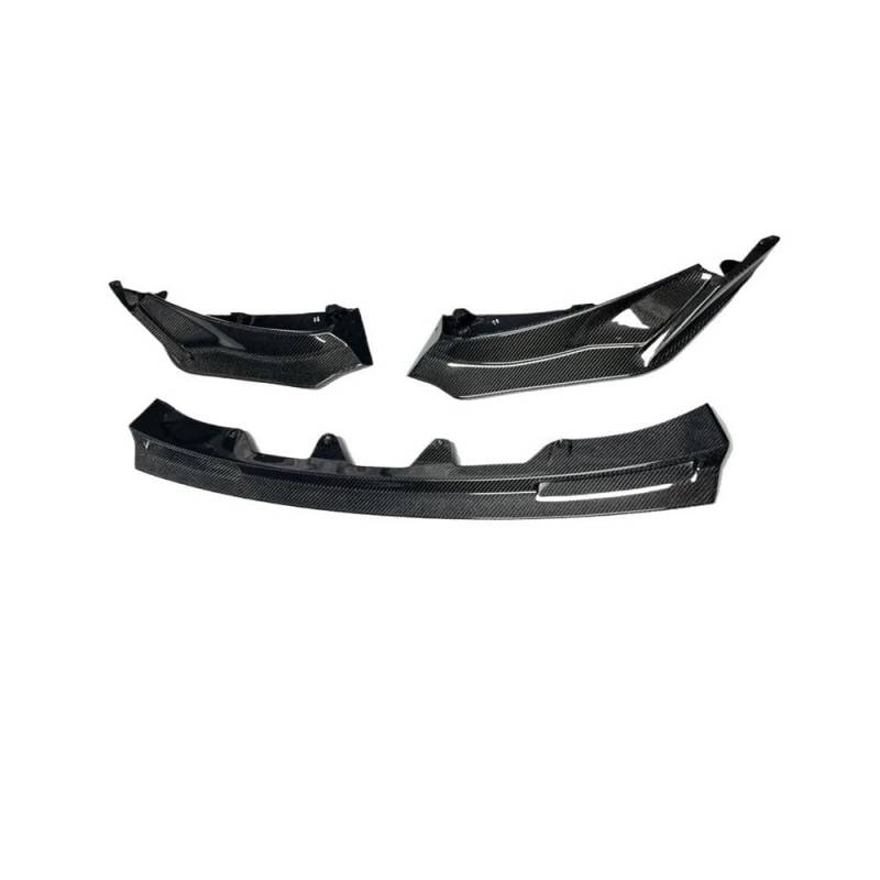 OZCCH V-Stil Frontspoilerlippe Kompatibel for BMW M3 G80 M4 G82 G83 Carbonfaser Aerodynamisches Leistungs-Upgrade(Wet Carbon fiber) von OZCCH
