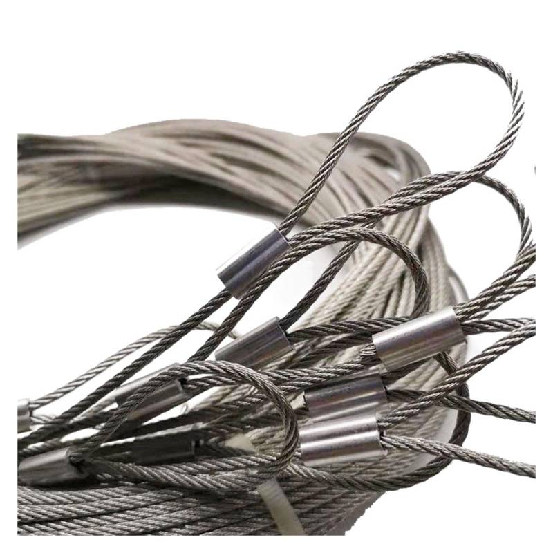 OZDTLP 50Meter/100Meter 2mm Durchmesser 7X19 BAU 304 Edelstahl Draht Seil Alambre Weicher(100 Meter) von OZDTLP