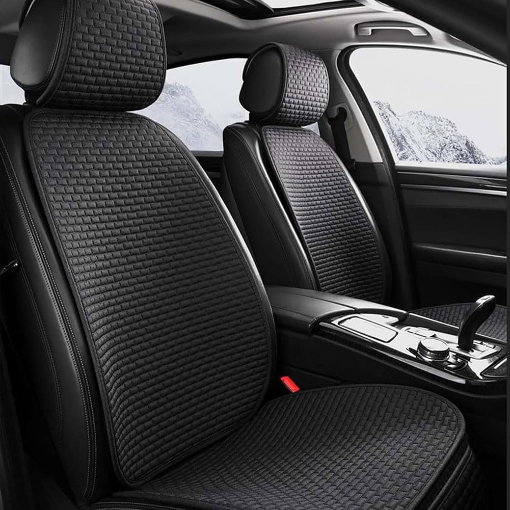 OZFRVXUG Auto SitzbezüGe Für Tesla Model 3 Model 3, Universal Vorne Hinten Leinen Sitzkissen SitzbezüGe Sitzschoner Innenraum Zubehör,A/Black OZFRVXUG Auto SitzbezüGe Für Tesla Model 3 Model 3, Universal Vorne Hinten Leinen Sitzkissen SitzbezüGe Sitzschoner Innenraum Zubehör,A/Black von OZFRVXUG