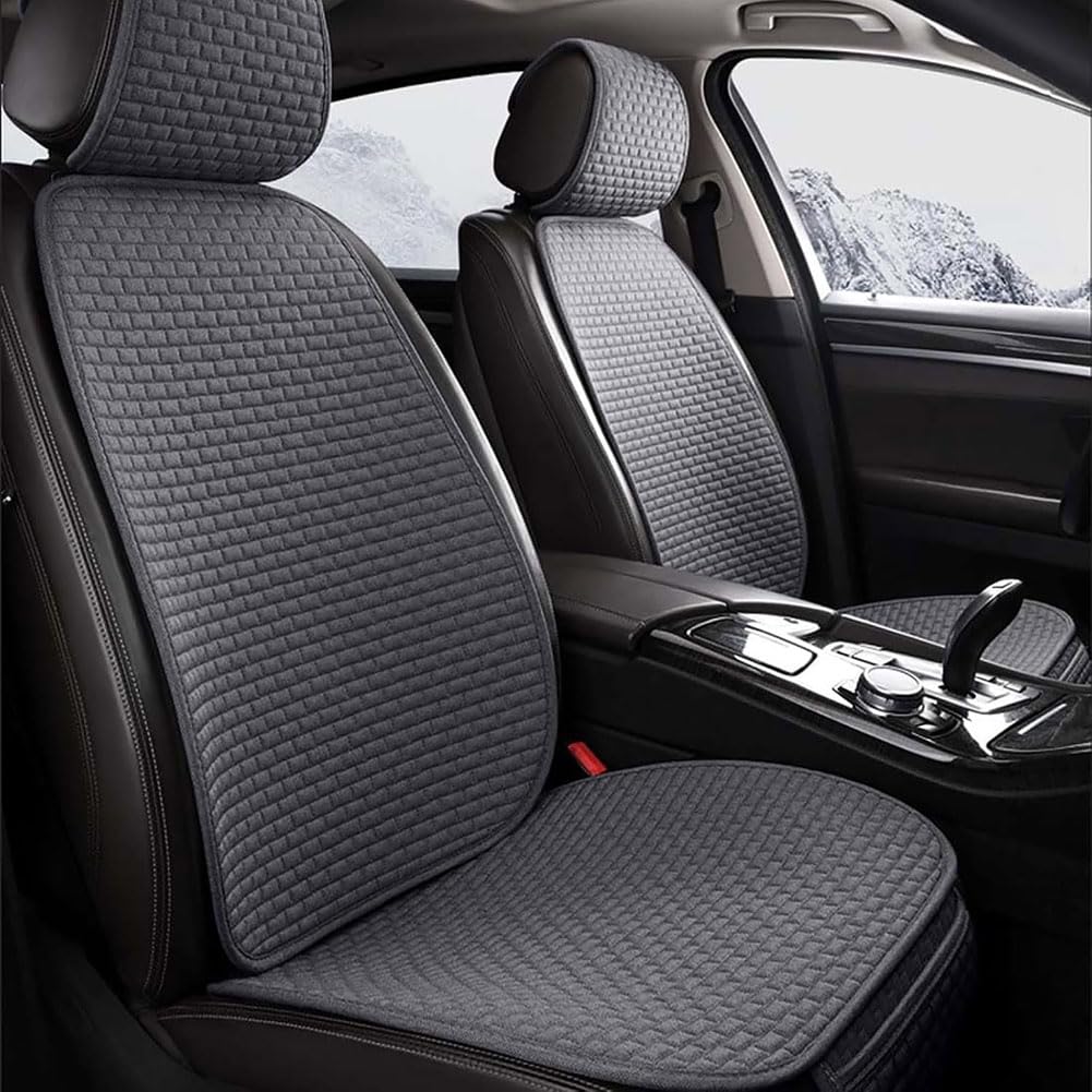 OZFRVXUG Auto SitzbezüGe Für Toyota Aygo X AB70 2021-2025, Universal Vorne Hinten Leinen Sitzkissen SitzbezüGe Sitzschoner Innenraum Zubehör,B/Grey OZFRVXUG Auto SitzbezüGe Für Toyota Aygo X AB70 2021-2025, Universal Vorne Hinten Leinen Sitzkissen SitzbezüGe Sitzschoner Innenraum Zubehör,B/Grey von OZFRVXUG