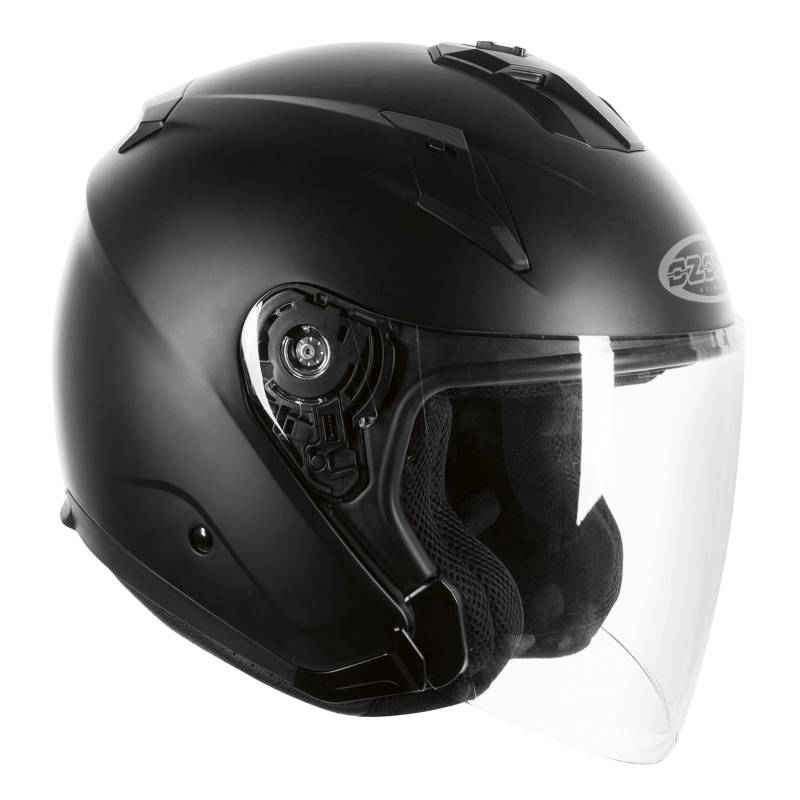 OZONE MOTO CT-01 Jet Motorradhelm Breiter Sichtwinkel langes Visier und Sonnenblende EPS mit Mehreren Dichten ECE-Zulassung von OZONE MOTO