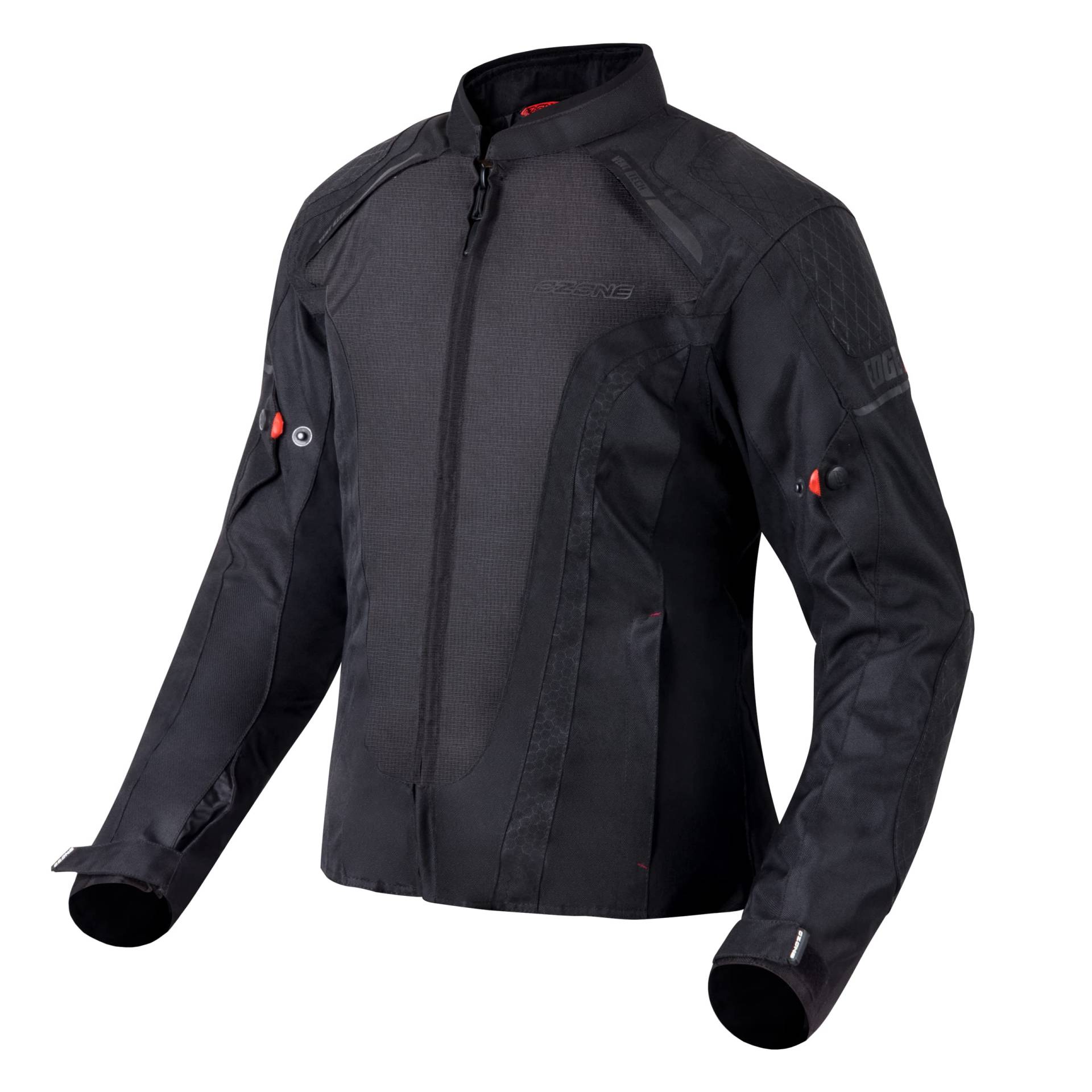 OZONE MOTO Edge II Lady Motorradjacke Damen | Textil | Ellbogen und Schulterprotektoren | Herausnehmbare Wasserdichte Membran | 4 Belüftungskanäle OZONE MOTO Edge II Lady Motorradjacke Damen | Textil | Ellbogen und Schulterprotektoren | Herausnehmbare Wasserdichte Membran | 4 Belüftungskanäle von OZONE MOTO