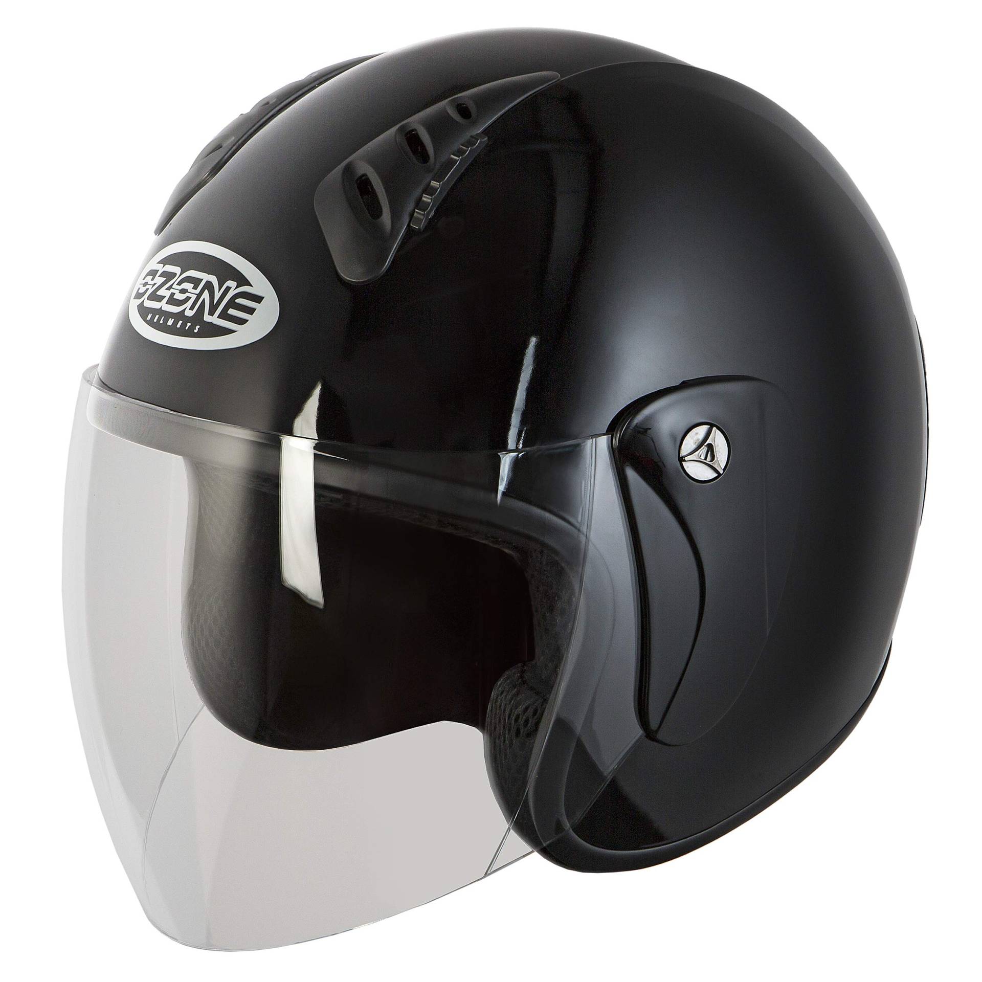 OZONE MOTO HY818 Jet Motorradhelm Breiter Sichtwinkel Zahlreiche Belüftungskanäle ECE-Zulassung von OZONE MOTO