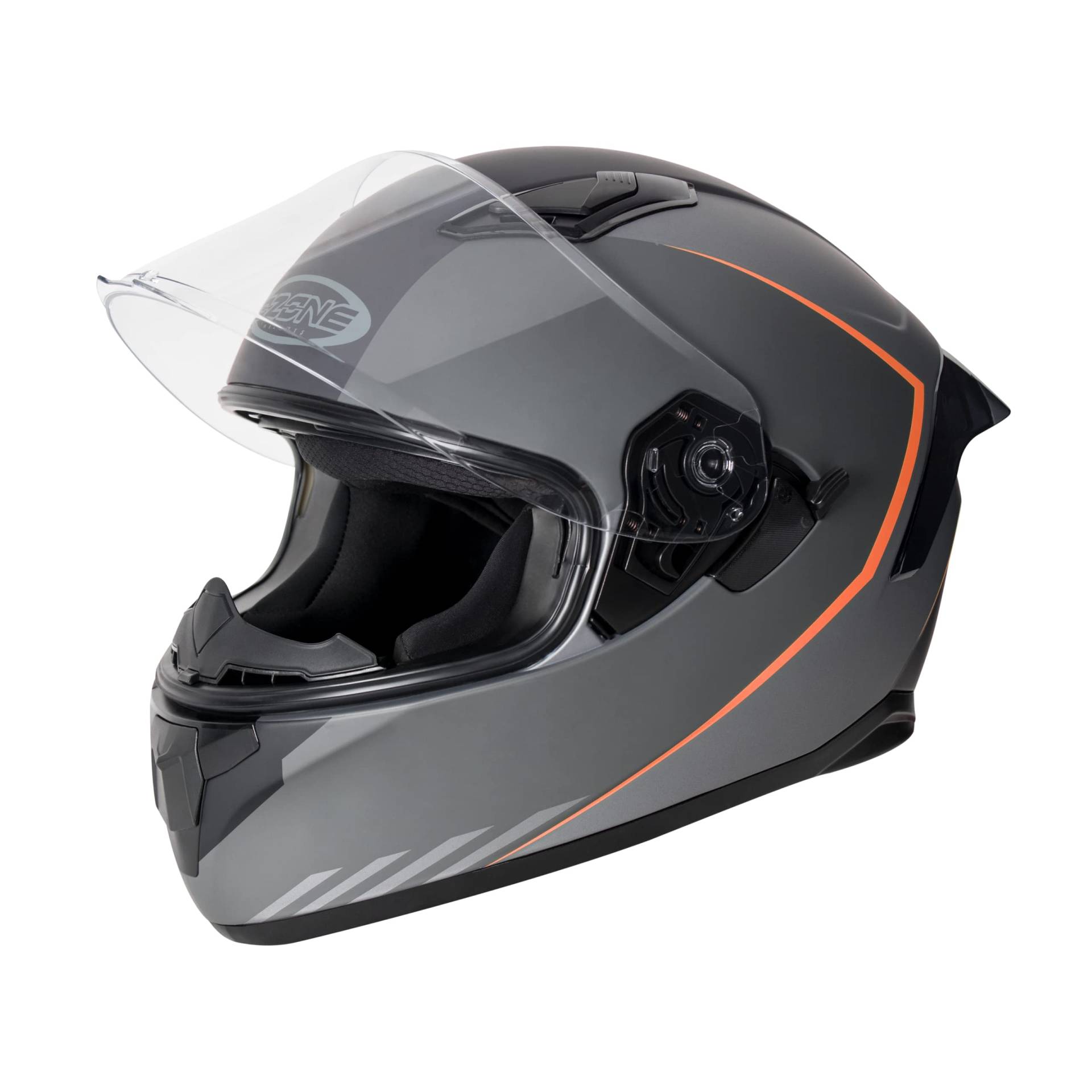 OZONE MOTO Sprint Motorradhelm | Breiter Sichtwinkel | 2 Größen EPS | Zahlreiche Belüftungskanäle | Sonnenblende | Anti-Fog-Visier OZONE MOTO Sprint Motorradhelm | Breiter Sichtwinkel | 2 Größen EPS | Zahlreiche Belüftungskanäle | Sonnenblende | Anti-Fog-Visier von OZONE MOTO