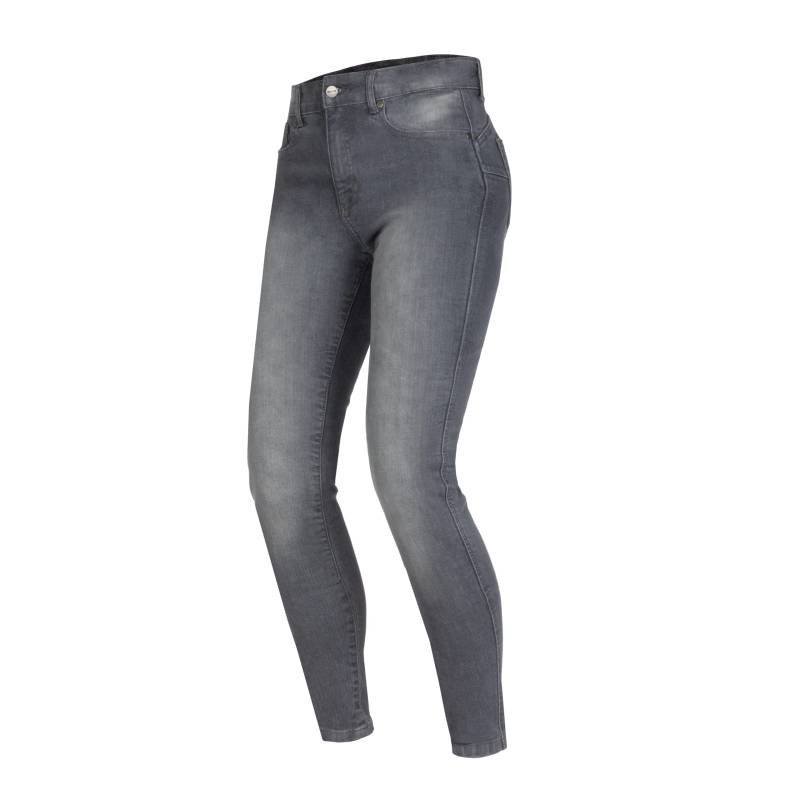 OZONE MOTO Striker Lady Motorradjeans Damen | Aramidfaser Futter | Flying Bats Knieprotektoren Stufe 2 | Taschen für Hüft und Steißbeinprotektoren | Slim Fit von OZONE MOTO