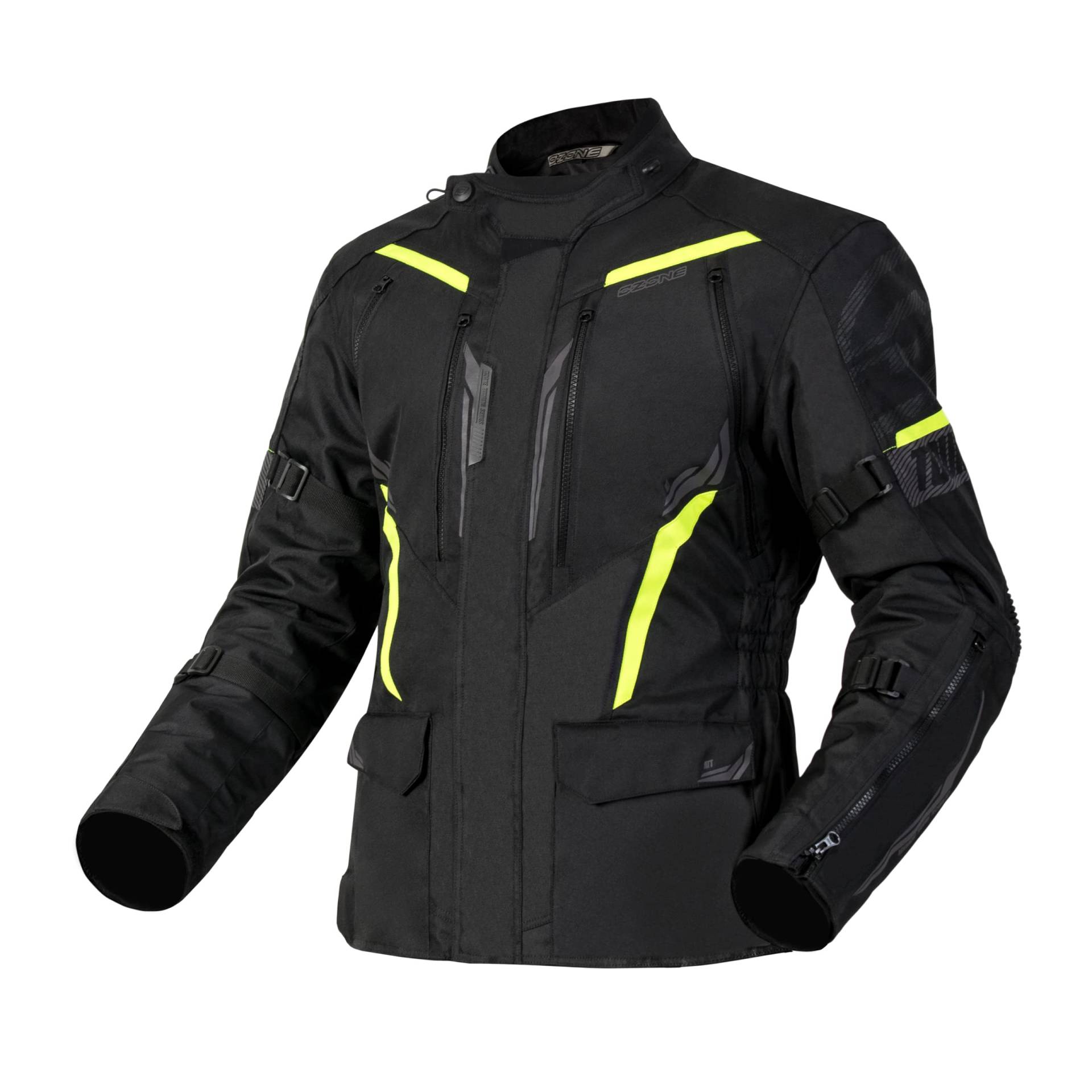 OZONE MOTO Tour III Motorradjacke Herren | Textil | Reissa wasserdichte Membran | Thermolite Innenfutter | Ellbogen und Schulterprotektoren | 8 Belüftungskanäle OZONE MOTO Tour III Motorradjacke Herren | Textil | Reissa wasserdichte Membran | Thermolite Innenfutter | Ellbogen und Schulterprotektoren | 8 Belüftungskanäle von OZONE MOTO