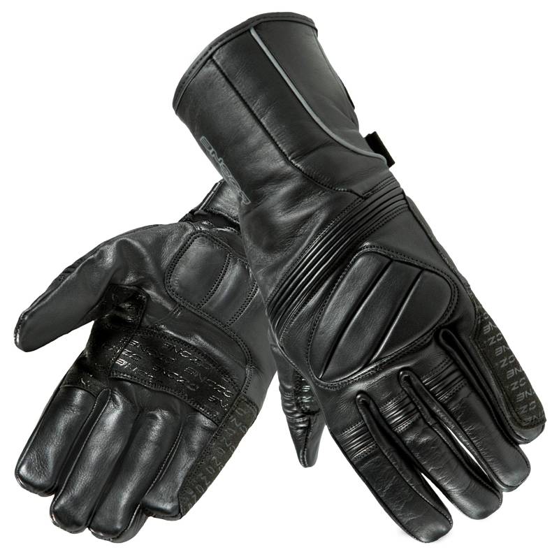 OZONE MOTO Touring II Leder Motorradhandschuhe für Männer Schaumstoffe weiche Finger und Knöchelschützer Touchscreen freundliche Pads Belüftung von OZONE MOTO