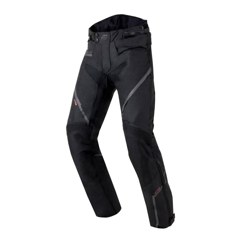 Ozone Union Textil Motorradhose für Männer Membran Knie Protektoren rutschfeste Paneele 4 Lüftungskanäle Reflektierende Elemente 3 Taschen von OZONE MOTO