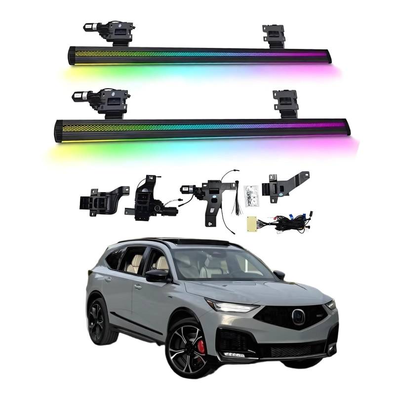 OZTSR Elektrische Trittbretter, kompatibel mit Acura MDX 2014–2025, mit leichten, SUV-, Offroad- und Pickup-Trucks – einziehbare Truck-Stufen und Nerf Bars von OZTSR