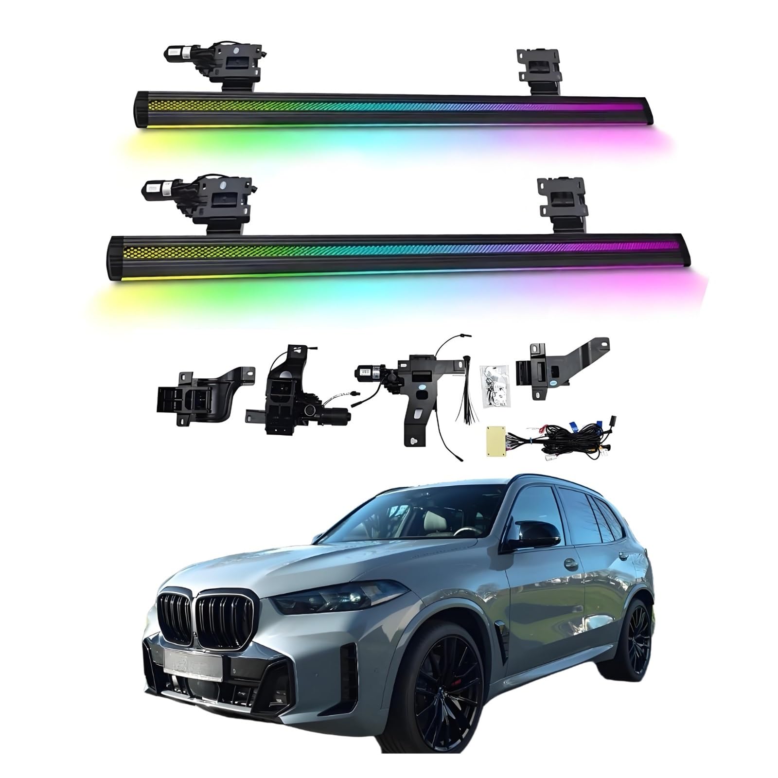 OZTSR Elektrische Trittbretter, kompatibel mit BMW X5M 2020–2025 mit leichten, SUV-, Offroad- und Pickup-Trucks – einziehbare Truck-Stufen und Nerf Bars OZTSR Elektrische Trittbretter, kompatibel mit BMW X5M 2020–2025 mit leichten, SUV-, Offroad- und Pickup-Trucks – einziehbare Truck-Stufen und Nerf Bars von OZTSR