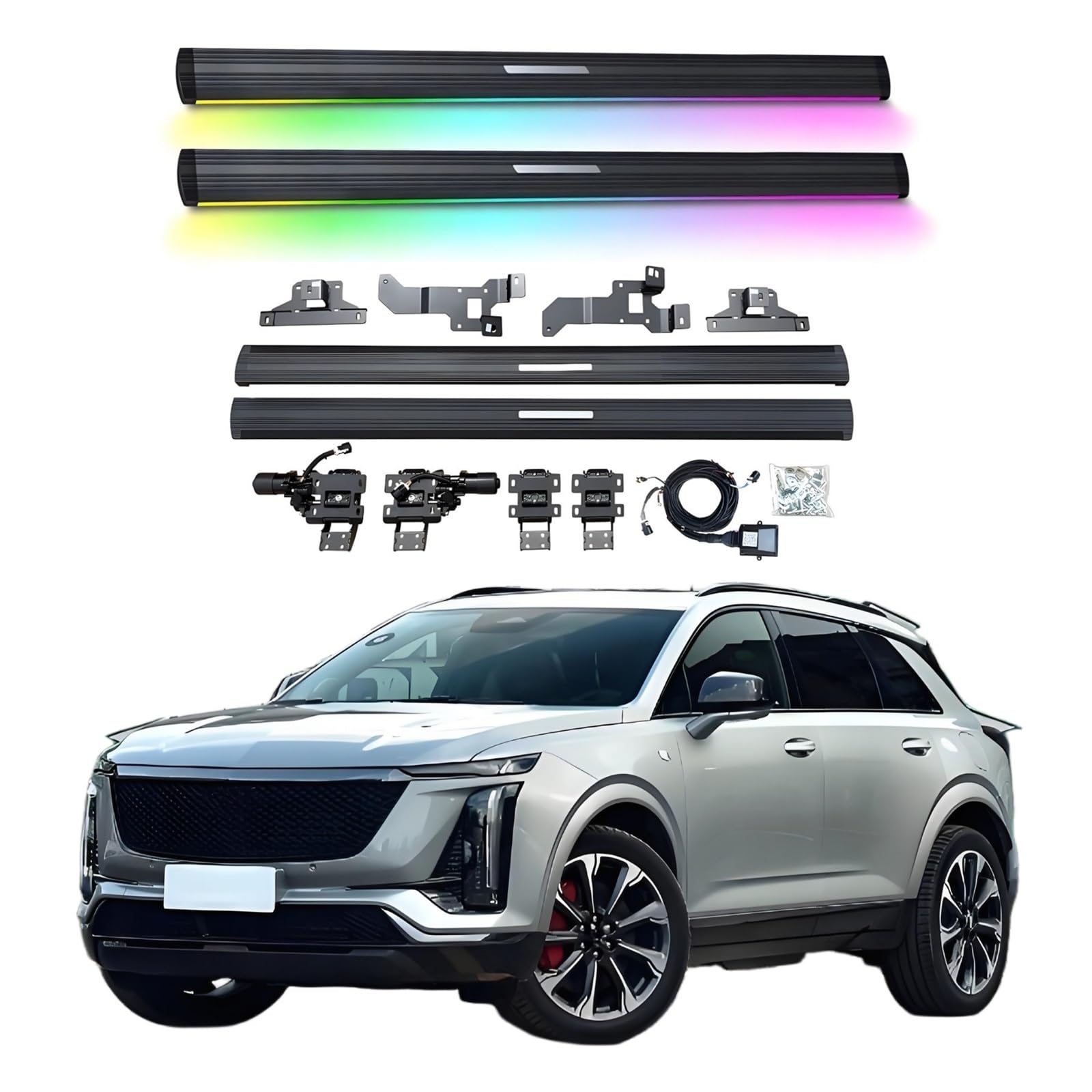 OZTSR Elektrische Trittbretter, kompatibel mit Cadillac XT5 2025 mit leichten, SUV-, Offroad- und Pickup-Trucks – einziehbare Truck-Stufen und Nerf Bars OZTSR Elektrische Trittbretter, kompatibel mit Cadillac XT5 2025 mit leichten, SUV-, Offroad- und Pickup-Trucks – einziehbare Truck-Stufen und Nerf Bars von OZTSR