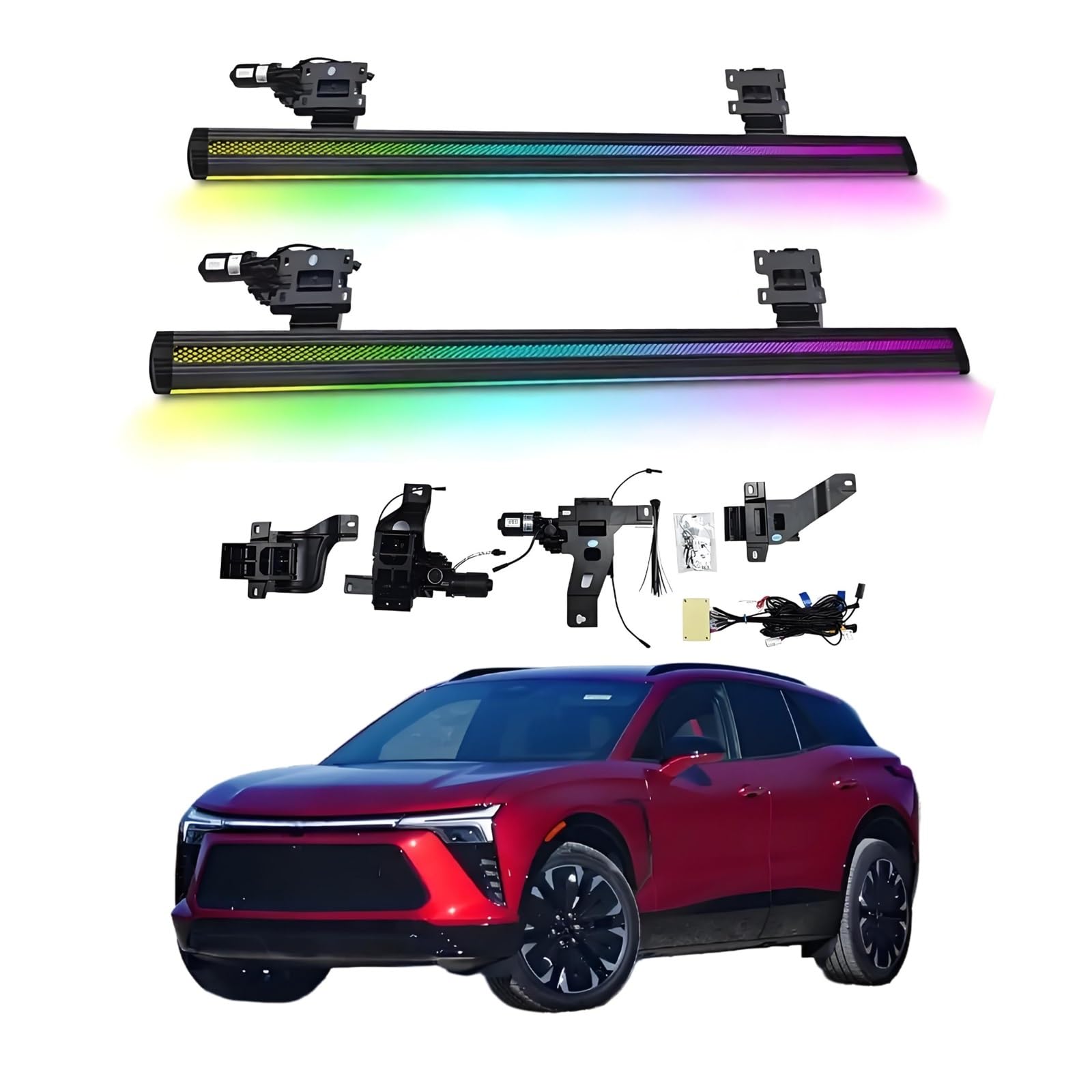 OZTSR Elektrische Trittbretter, kompatibel mit Chevrolet Blazer 2020–2025 mit leichten, SUV-, Offroad- und Pickup-Trucks – einziehbare Truck-Stufen und Nerf Bars OZTSR Elektrische Trittbretter, kompatibel mit Chevrolet Blazer 2020–2025 mit leichten, SUV-, Offroad- und Pickup-Trucks – einziehbare Truck-Stufen und Nerf Bars von OZTSR